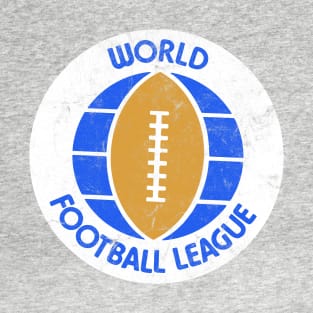 World Football League / Retro 70s Vintage Look Design T-Shirt